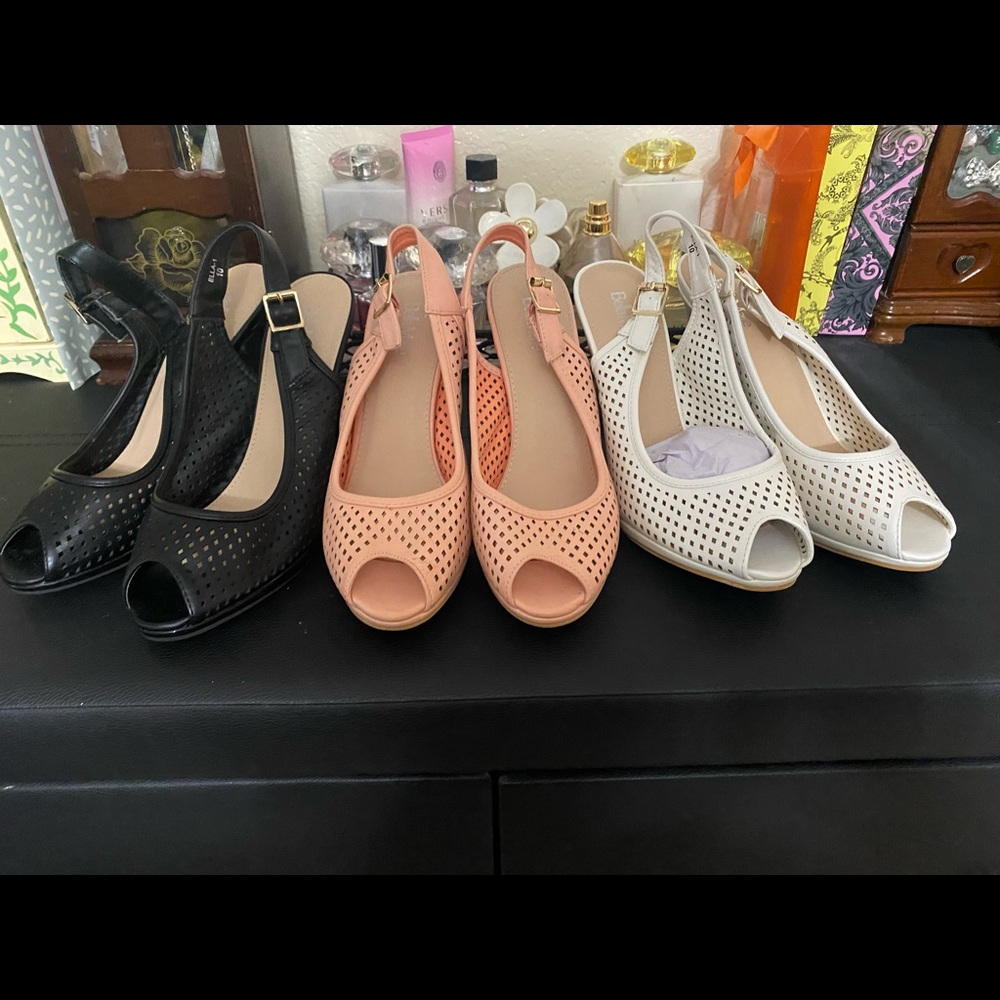 New and gently used heels
